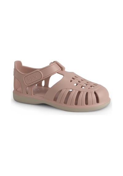 Igor Tobby Solid Bicolor Maquillaje Çocuk Sandalet Bb355-197 Pembe