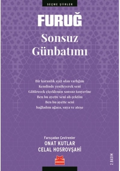 Sonsuz Günbatımı - Furuğ Ferruhzad - Kırmızı Kedi