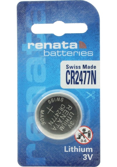 950mAh ile Renata CR2477N lityum pil