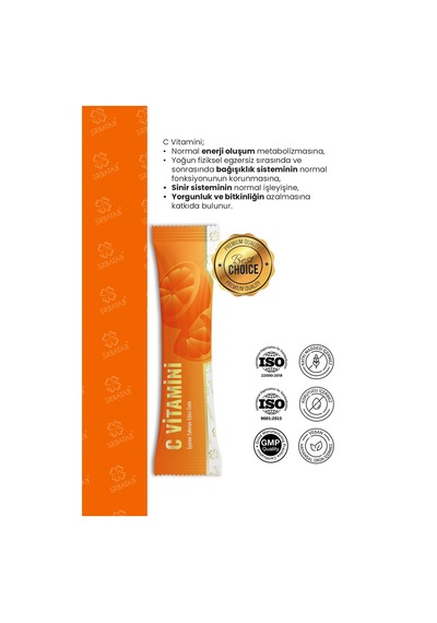 Erbatab C Vitamini İçeren Takviye Edici Gıda