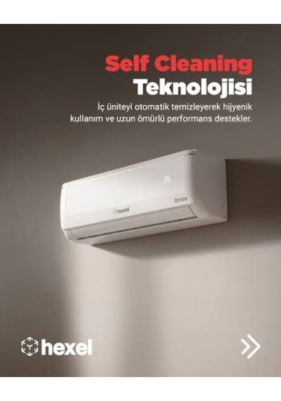 Hexel Orion 12000 Btu 2026 Model Split Klima