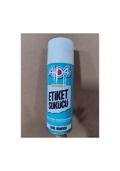 200 Ml Etiket Sökücü Mastik Yapışkan Artığı Sökücü Sprey Cam Metal Ahşap Mobilya Zemine Uygun