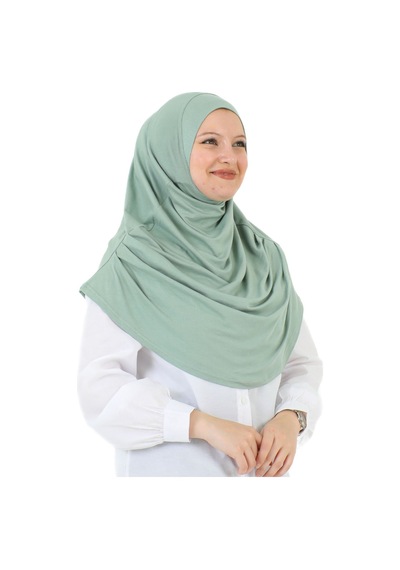 Modish Group Uzun Hazır Giyim Turban Yumuşak Eşarp Islami Giyim Viskon - Açık Yeşil Açık Yeşil