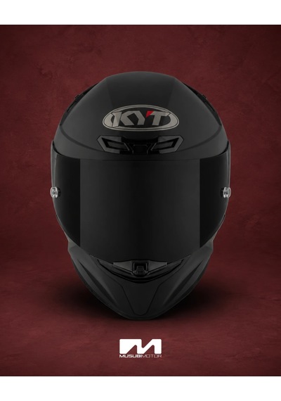 Kyt Tt-revo Kask Plaın Matt Black Siyah