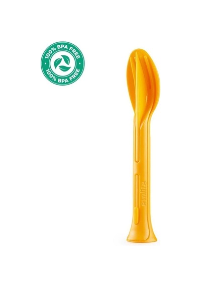 Combo 3 In 1 Çatal Kaşık Set Turuncu Turuncu