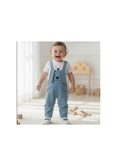Altıntaş Baby Uzun Kulak Köpekçik Cepli Örme Kot Mevsimlik 2li Salopet Set Mavi Siyah Beyaz Mavi Siyah Beyaz Altıntaş Baby Uzun Kulak Köpekçik Cepli Örme Kot Mevsimlik 2li Salopet Set Mavi Siyah Beyaz Mavi Siyah Beyaz