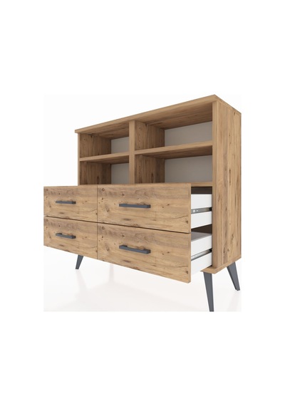 Arges Şifonyer 4 Raflı 4 Çekmeceli 88x30x80 Çam-çam Çam Arges Şifonyer 4 Raflı 4 Çekmeceli 88x30x80 Çam-çam Çam