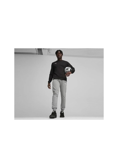 Puma Teamgoal Casuals Crew Neck 65859203 Siyah Unisex Sweatshirt Svart