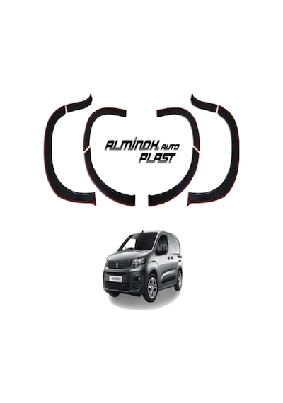 Peugeot Rıfter Çamurluk Dodiği 8 Parça