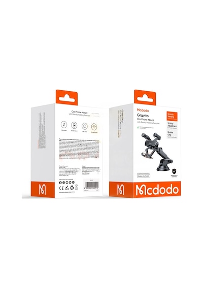 Mcdodo Tb-8510 Gravity Tutma Özellikli Araç İçi Telefon Tutucu