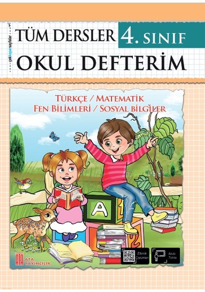 Ata 4.sınıf Okula Yardımcı Tüm Dersler Okul Defterim- Ev Çalışmam
