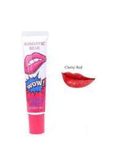 Wow Romantic Bear Long Lasting Lip Color Cherry Red