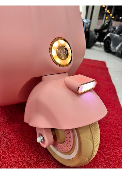 Oyuncaksepeti Vespa Akülü Motor 12 Volt 2-5 Yaş Pembe