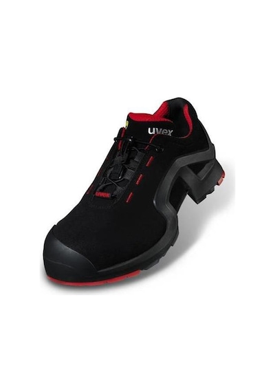 Uvex 8516 X-tended Support S3 Src Esd İş Ayakkabısı Siyah - kırmızı