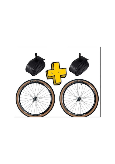 Bike Sky Cst Jet 27.5x2.10 Dış Lastik Seti 2iç + 2dış C1820 Amber Yanak