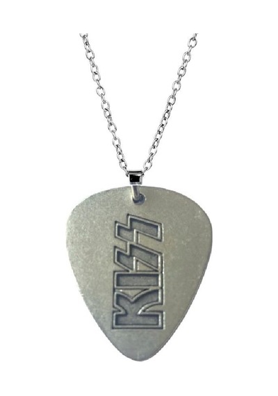 Kiss Müzik Grubu Pena Çift Taraflı Kolye Çok Renkli