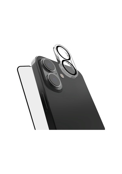 Apple Uyumlu   iPhone 16 Raptic Temperli Ekran Ve Lens Koruyucu 2'li Set