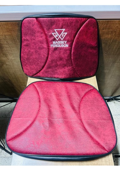 Massey Ferguson 175 Kırmızı Branda Ve Massey Ferguson Armalı Düz Koltuk Kılıfı