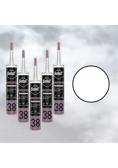 Tr Selsil Silikonize Mastik Beyaz 500 Gr 52083 5 Diğer