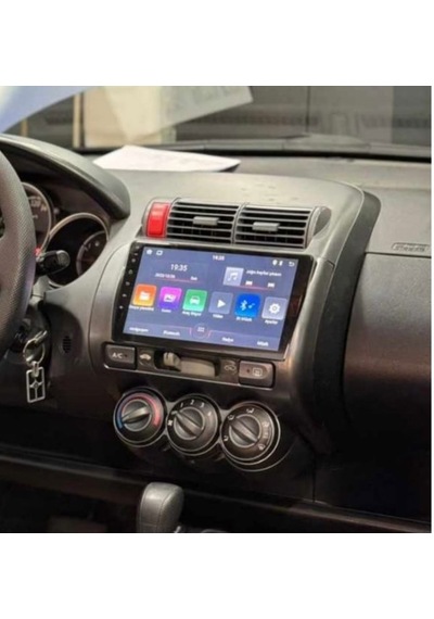 Honda Jazz Araç Multimedya Android Ekran Carplay Double Teyp 2+32 9" 02-08 Analog Gri Blueway
