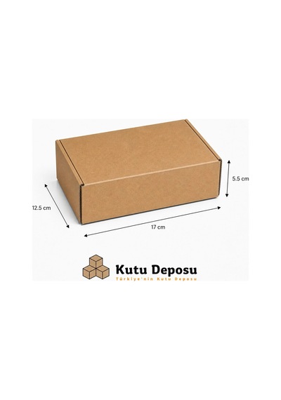 12.5x17x5.5 Cm E-ticaret Ve Kargo Kutusu 100 Adet 1 Adet