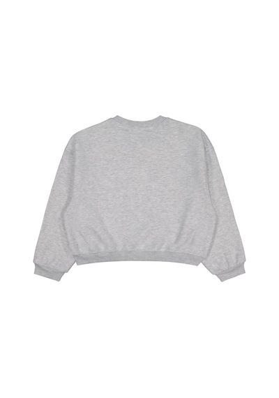 Civil Girls Düz 10-13 Yaş Sweatshirt Karmelanj