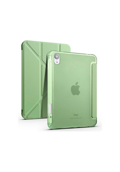 Apple Uyumlu iPad Mini 2021 (6.Nesil) Tri Folding Smart With Pen Case