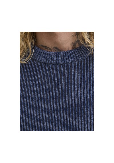 Jack & Jones Jjedover Knıt Crew Neck Sn Lacivert