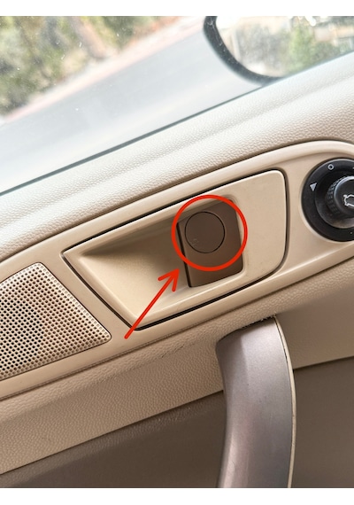 Ford Fiesta Mk7 Kapı Tutamağı Kapağı Sağ Sol Set 2009-2017 İç Kapı Çekme Kolu Trim Kapağı Oem Cbu-330813 Siyah