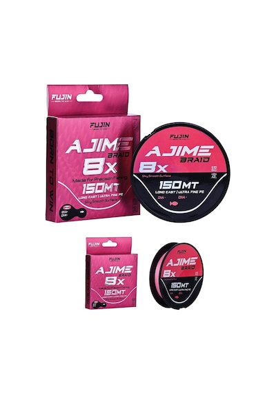 Fujin Ajime Braid 8x 150mt Pink İp Misina 0,08 MM