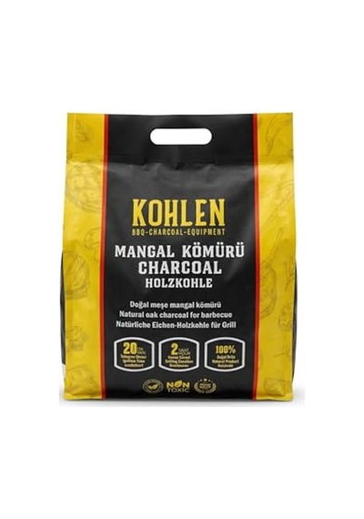 Naturholz 3 Kg Doğal Meşe Bbq Mangal Kömürü Temiz Dolum Net Kilo Garantisi Özel Fb Paket Diğer