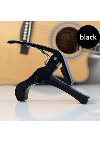 2 Adet Chroma Kaliteli Metal Gitar Bağlama Saz Kaposu - Capo Kelepçe & Sağlam Metal Diğer