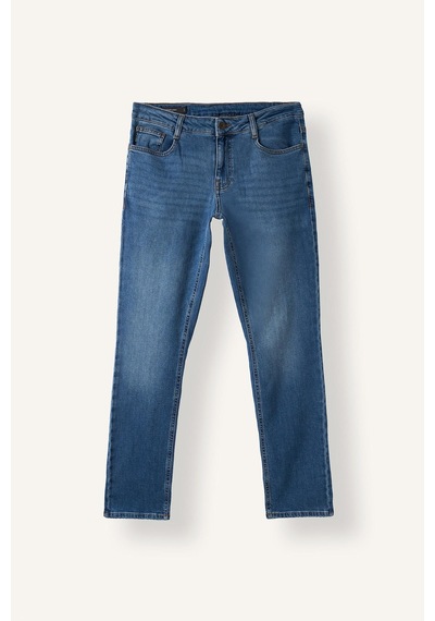 Defacto Pedro Slim Fit Normal Bel Dar Paça Jean Pantolon G8528ax26aunm28 Mavi-nm28