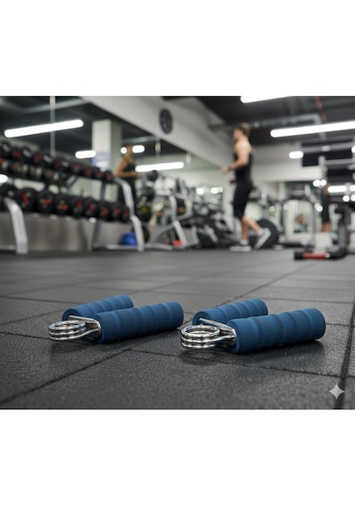 Lacivert Başlangıç Seviye Süngerli El Yayı -bilek Güreşi - Kademeli Spor - Antrenman - Kas Geliştirme - Kol Kası - Egzersiz - Fitness Yayı - Kondisyon-spor-bilek