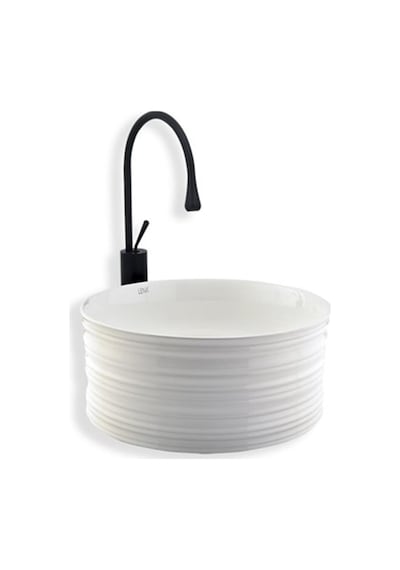 Eva Banyo Lena E-2104 Tezgah Üstü Porselen Lavabo