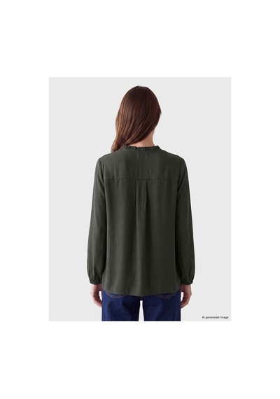 LC Waikiki Alıta Cıty Farkıyla Lcw Grace Yeşil Düz Kaçık Yaka Uzun Kollu Kadın Bluz Yesil - 929701468 Yesil LC Waikiki Alıta Cıty Farkıyla Lcw Grace Yeşil Düz Kaçık Yaka Uzun Kollu Kadın Bluz Yesil - 929701468 Yesil