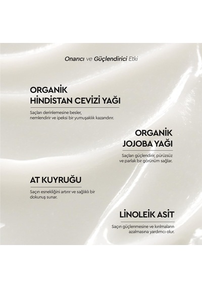 Onarıcı Ve Güçlendirici Bitkisel Saç Bakım Serumu - İşlem Görmüş Ve Yıpranmış Saçlar