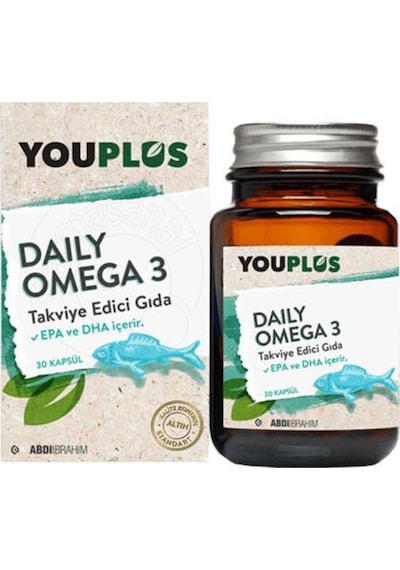 Youplus Daily Omega 3 30 Kapsül