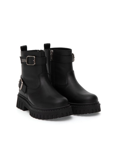 U.s. Polo Assn. Kız Çocuk Siyah Ayakkabı 50315517-vr046 Sıyah