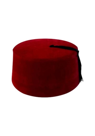 10 Adet Yetişkin Osmanlı Fesi Bordo Yetişkin