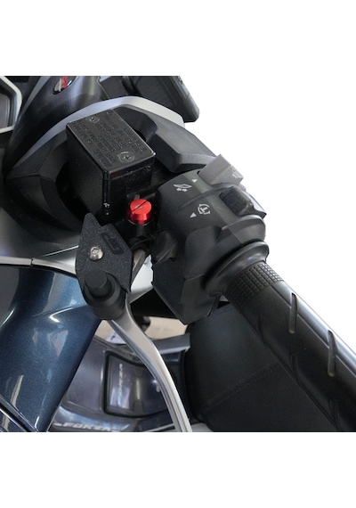 Gp Kompozit Honda Forza 250 2023-2026 Uyumlu Motosiklet El Freni Kilidi Siyah