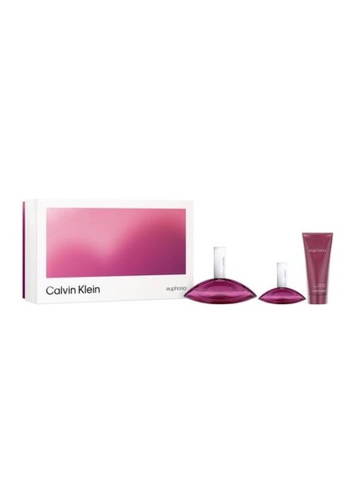 Calvin Klein Euphoria Woman Edp 100 Ml + Body Lotion 100 Ml + Edp 30 Ml 3616306728240 Diğer