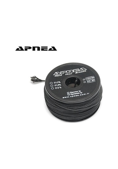 Apnea Dacron Zıpkın İpi 50mt 1.80mm