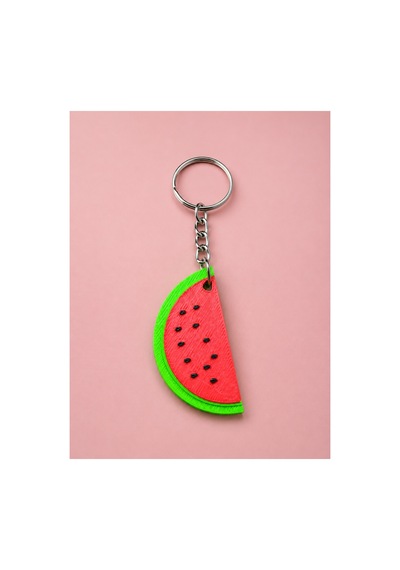 3d Marketi Karpuz Anahtarlık Charm 2'li Set