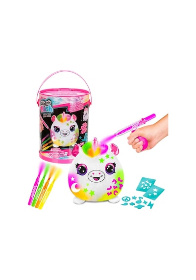 45523 Airbrush Peluş Neon Boyama Seti -sunman Diğer
