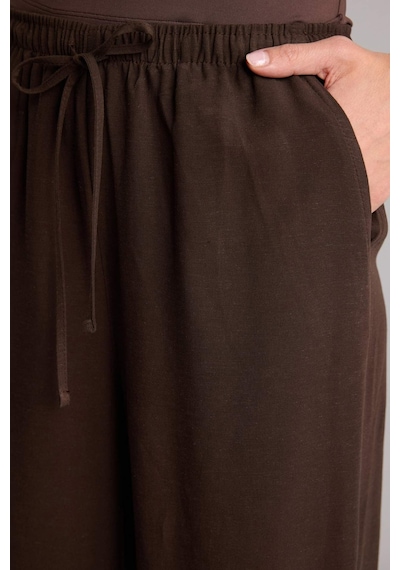 Defacto Wıde Leg Cepli Yüksek Bel Standart Boy Keten Karışımlı Pantolon F5024ax26smbn528 Kahve-bn528 Defacto Wıde Leg Cepli Yüksek Bel Standart Boy Keten Karışımlı Pantolon F5024ax26smbn528 Kahve-bn528