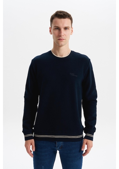 AR-MA Arma Erkek Regular Fit Örme Selanik Sweatshirt %65 Pamuk %35 Polyester, Karbon Fırçalı, Basic Bisiklet Yaka K30124698702 Lacivert AR-MA Arma Erkek Regular Fit Örme Selanik Sweatshirt %65 Pamuk %35 Polyester, Karbon Fırçalı, Basic Bisiklet Yaka K30124698702 Lacivert