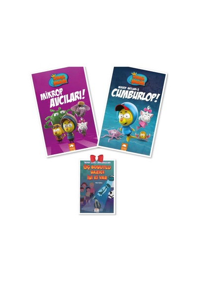 Ciltli Kral Şakir Mikrop Avcıları 2 Kitap +yapay Zeka Ve Arkadaşları Üç Boyutlu Yazıcı İyi Ki Var