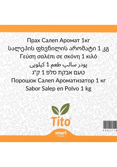 Toz Salep Aroması 1 Kg