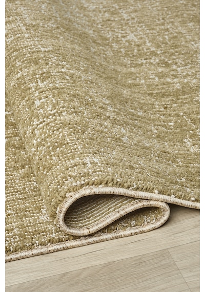 Mariesse Home Wool Serisi Bukleli Yumuşak Dokulu İskandinav Dokuma Halı 1086-yeşil